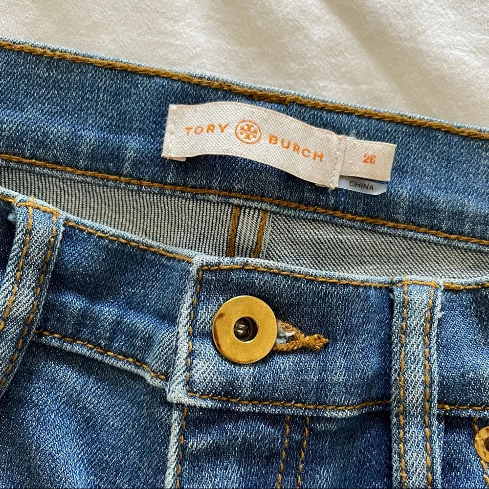 Tory Burch Connor Fringe Jeans - Picture 5 of 10